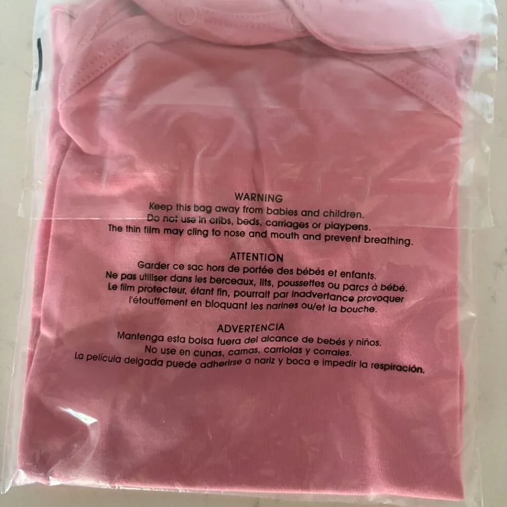 The Beaufort Bonnet Company Maude's Peter Pan Collar  Onesie, Hot Pink, NWT, 6M‎